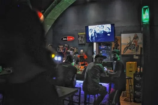 Hustlers Rock Club - The bar