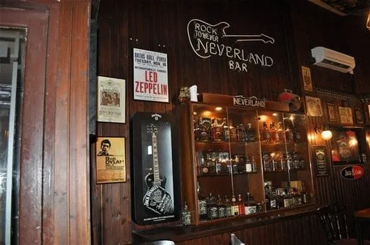Neverland Rock Bar - Special whiskeys