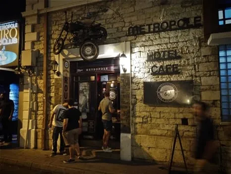 Route 66 - The entrance to the bar