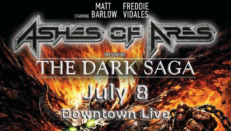 Ashes Of Ares presenting The Dark Saga