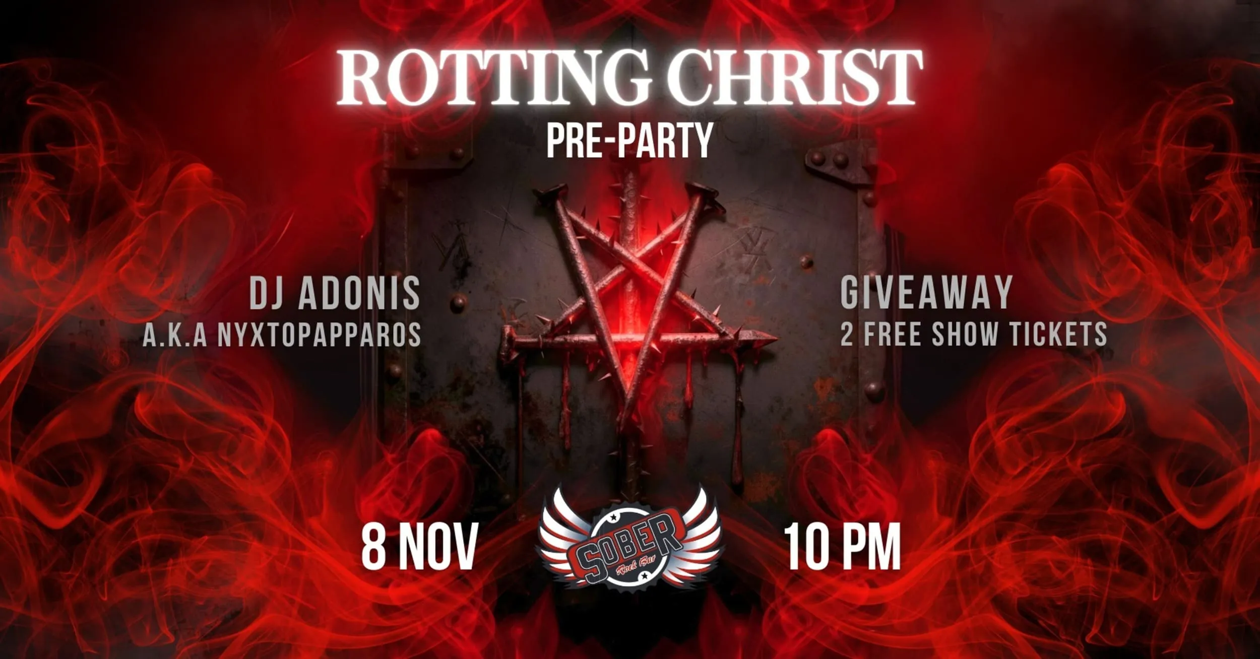 Rotting Christ - Pre-party in Limassol