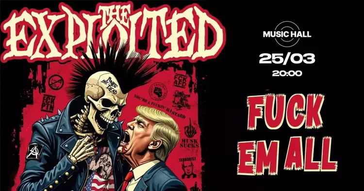 The Exploited with special guests Zivanished