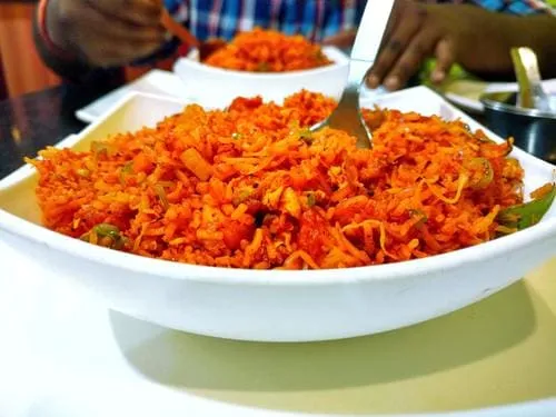 Local Dishes - Jolof rice - A West African Delicacy