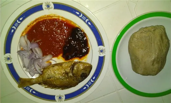 Local Dishes - Kenkey