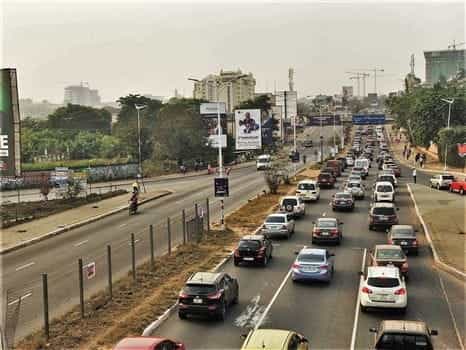 Destinations - Traffic on Liberation Road