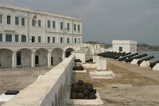 Place to See - Cape Coast Castle guns