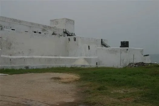 Elmina Castle fortress walls