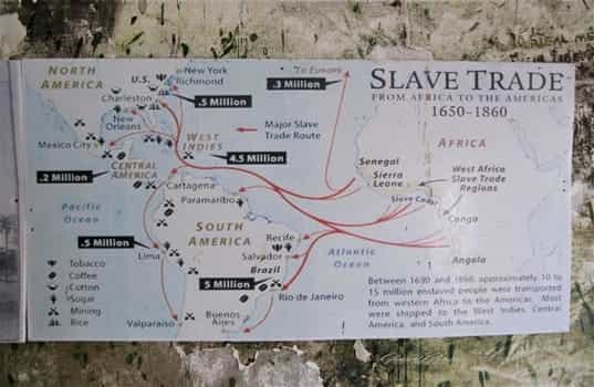 Place to See - Slave trading route