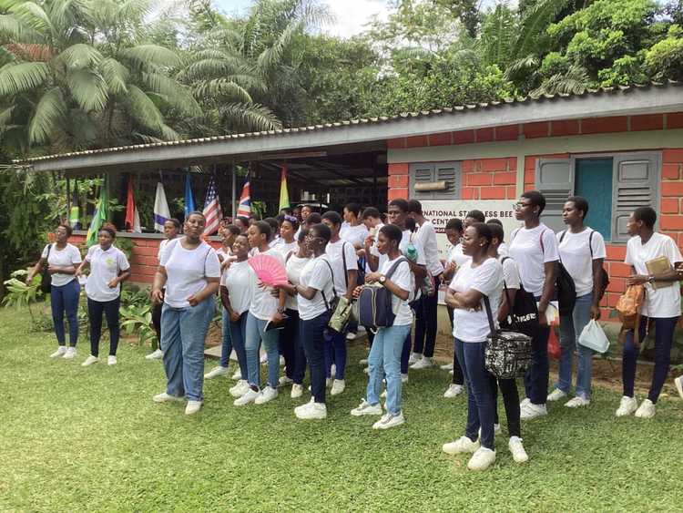 Place to See - A group of visitors