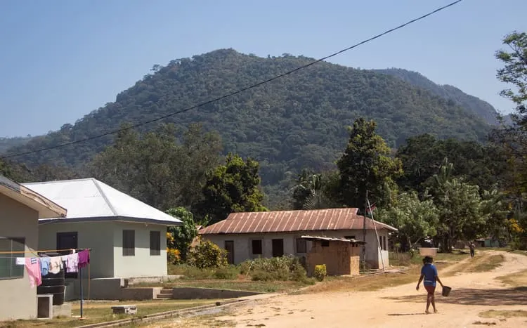 Place to See - At the foot of the Mount Afadjo