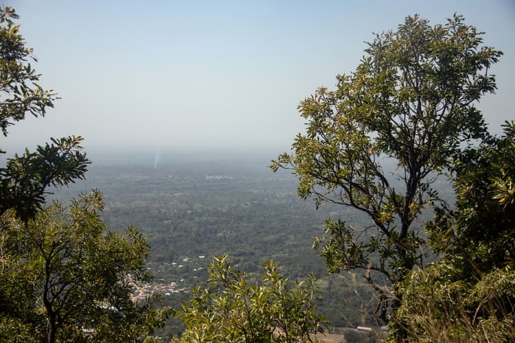 Place to See - The view off Mount Afadjo