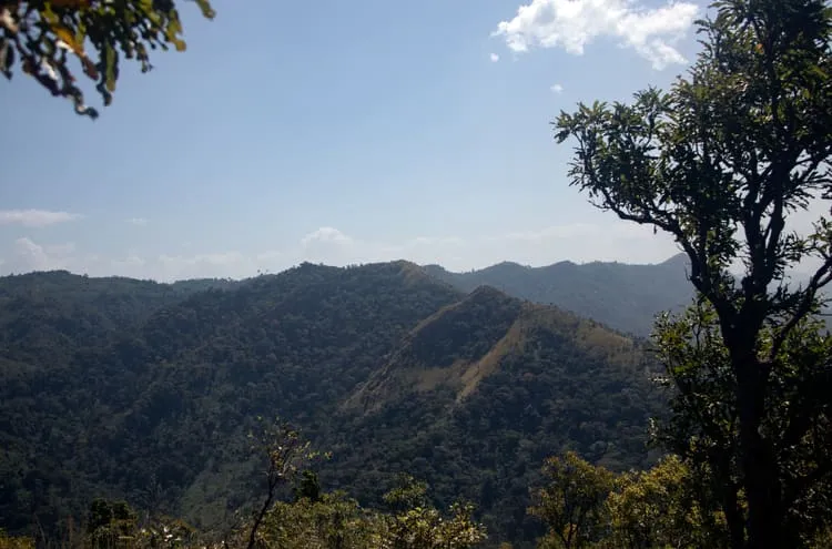 Place to See - The view off Mount Afadjo
