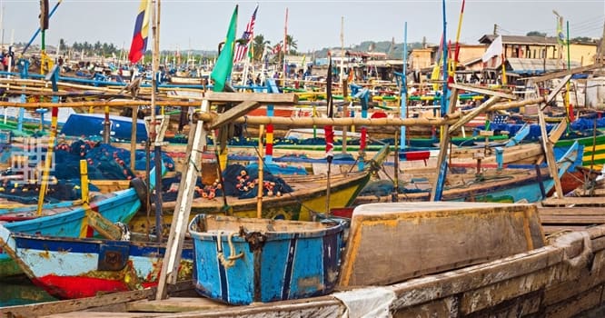 Elmina fishing harbour