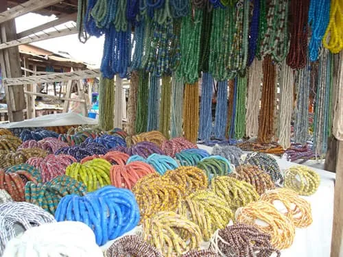 Travel Guides & Tips - Beads market in Somanya