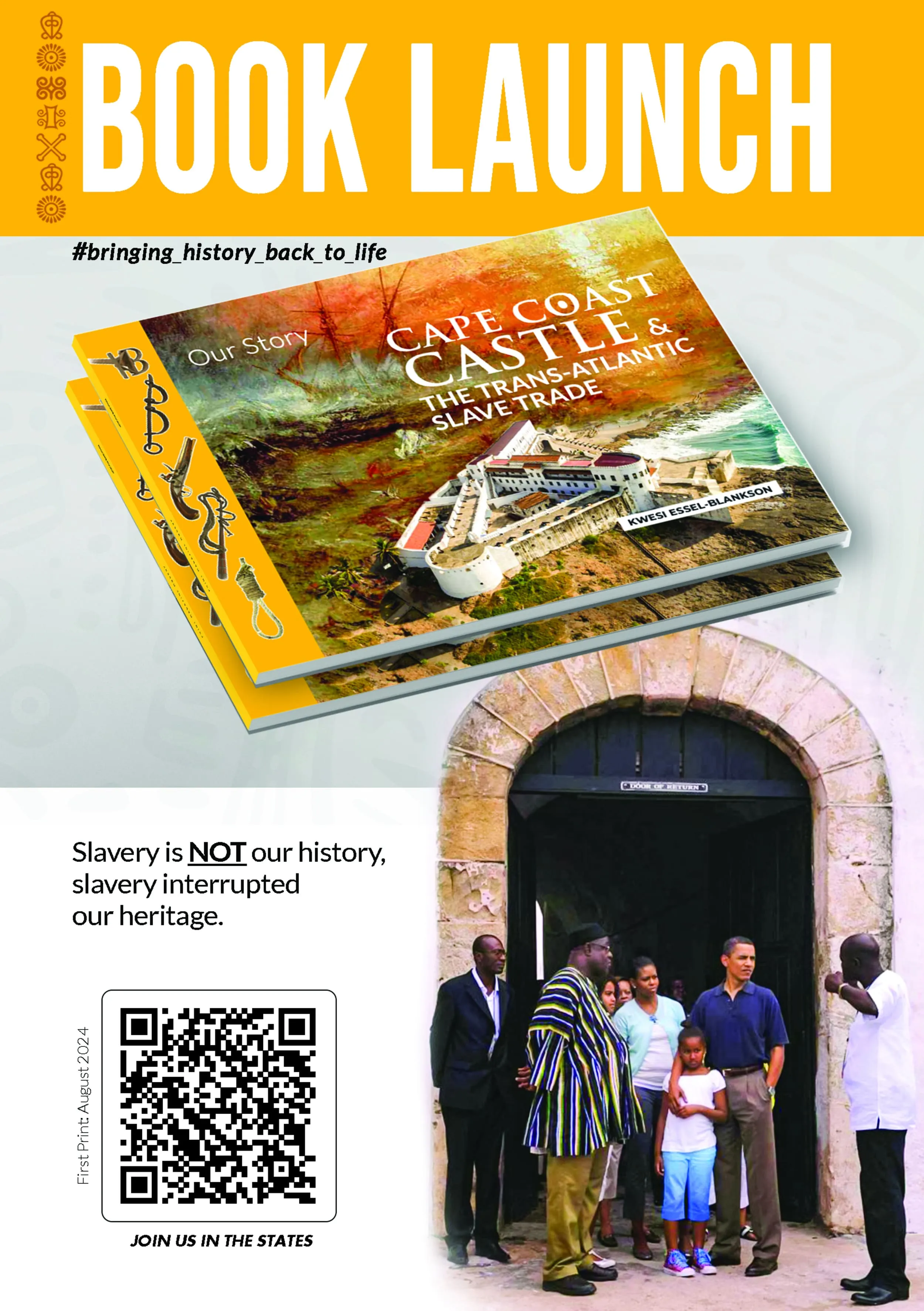Book Launch - Cape Coast Castle - The Trans-Atlantic Slave Trade