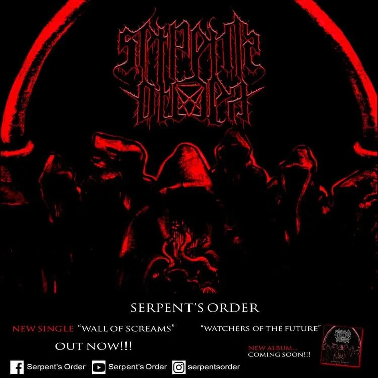 Serpent's Order - Wall of Screams Album Cover