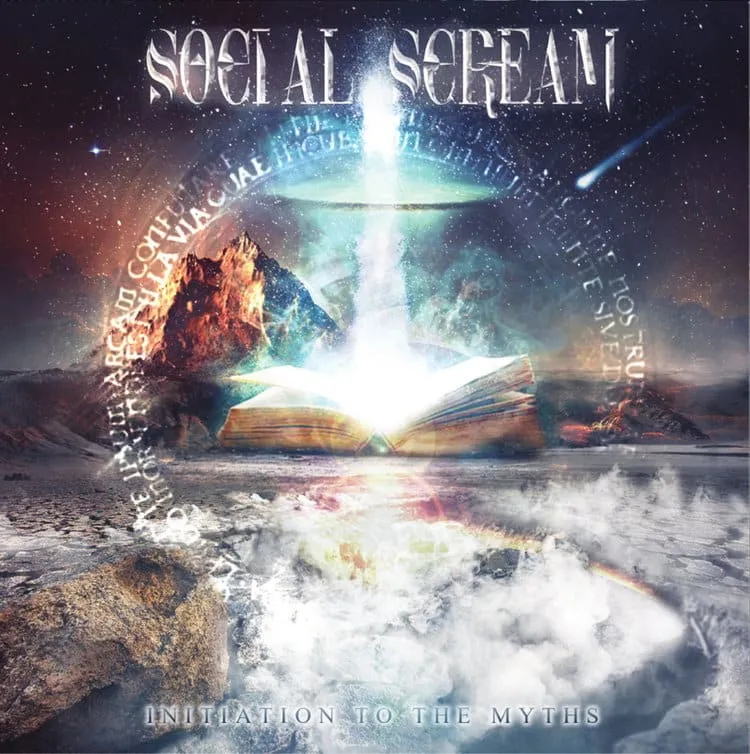 Social Scream - Album cover for Initiation of the Myths Social Scream - Album cover for Initiation of the Myths